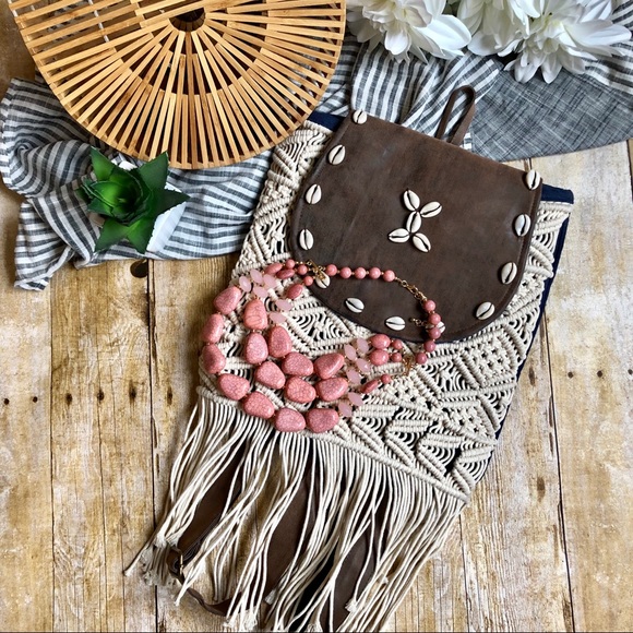 NEW!!! Boho Fringe Festival Backpack - Picture 2 of 3